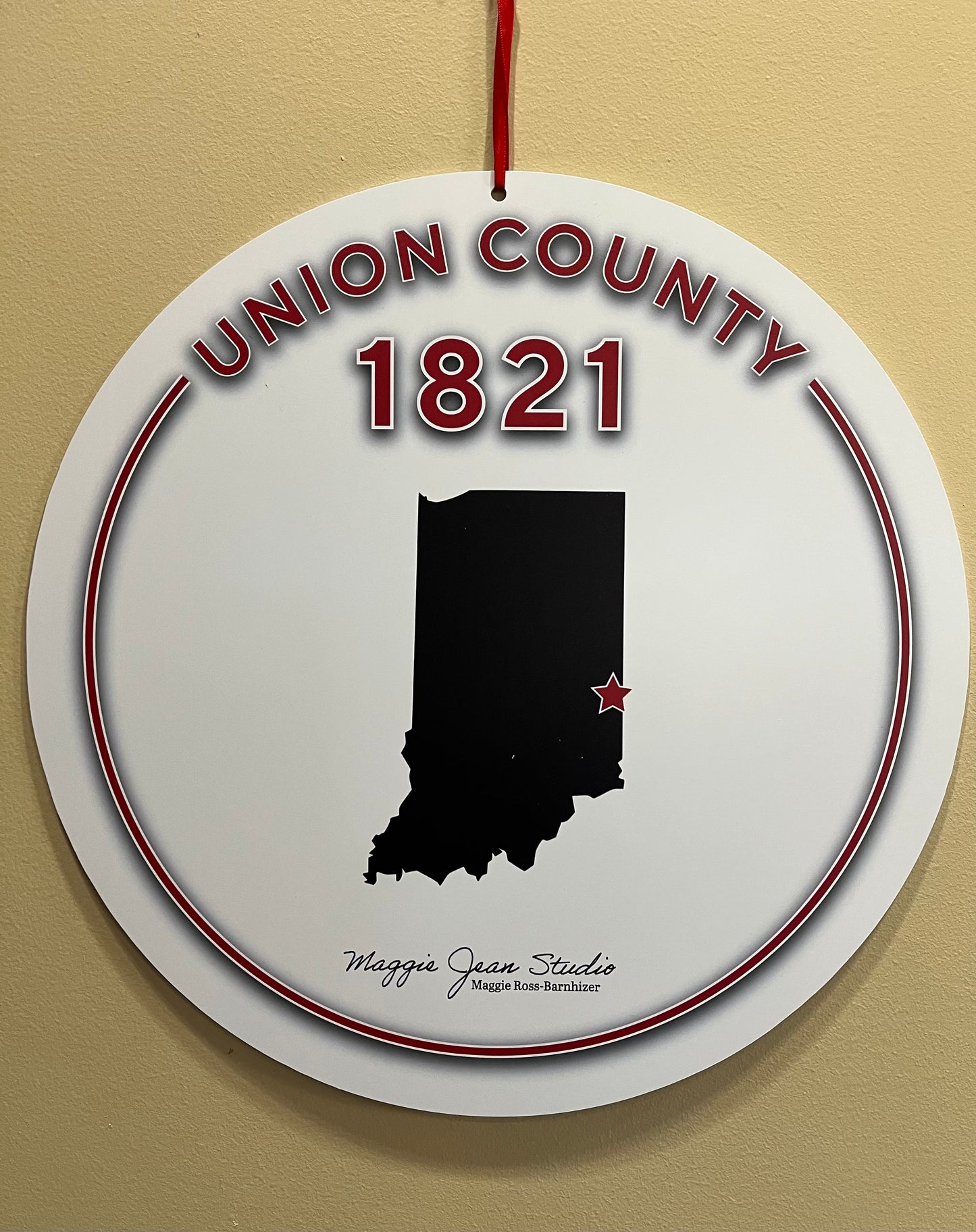 Union County Christmas Ornament